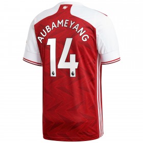 Fußballtrikots Arsenal Pierre-Emerick Aubameyang 14 2020-2021 Kurzarm Heimtrikotsatz kaufen